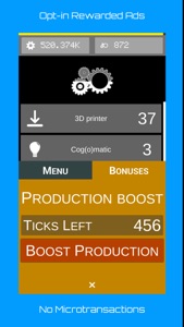 Gear Factory: Incremental Game screenshot #3 for iPhone