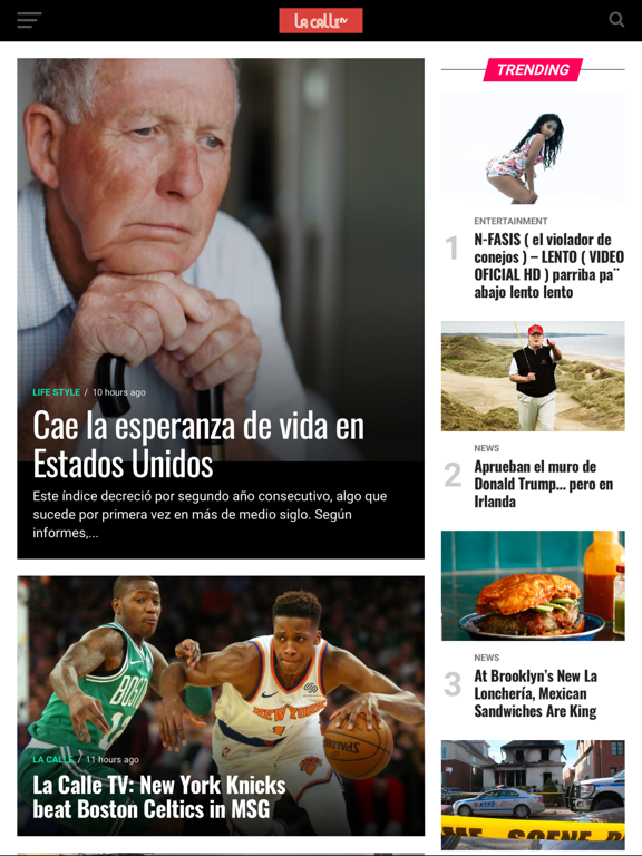 Screenshot #4 pour LaCalleTV