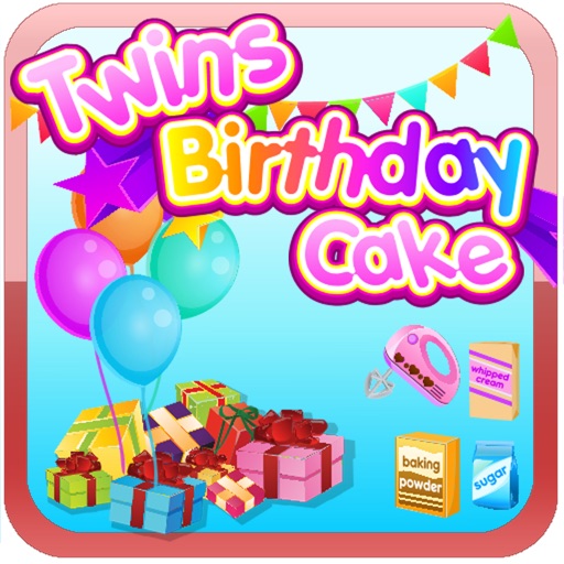 Cooking A Twins Birthday Cake icon