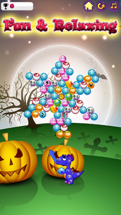 Halloween Bubble: Dino Shooter screenshot-3