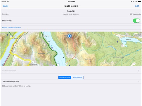 Loch Lomond Maps Offlineのおすすめ画像3