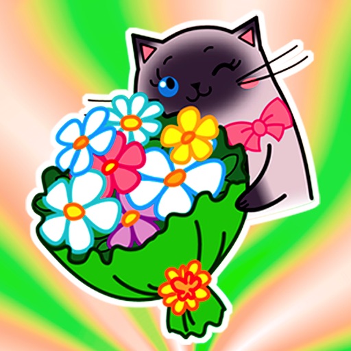 Cat Stickers: Cutie Sima