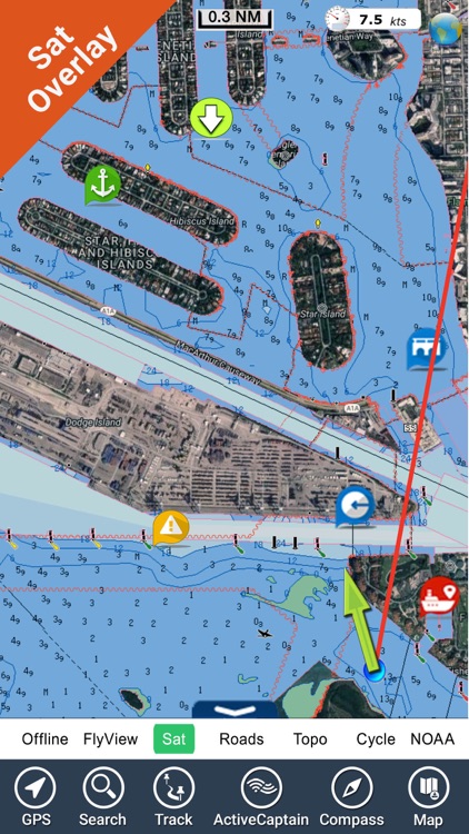 Marine Bahamas & Caribbean GPS