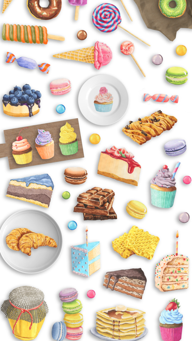 Watercolor Emoji Stickers for iMessage & WhatsAppのおすすめ画像4