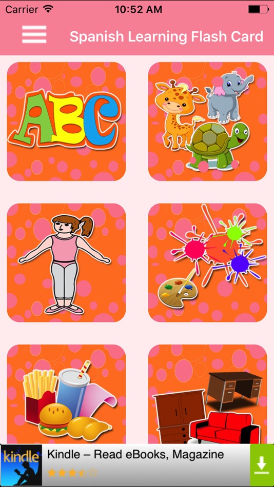 Spanish Learning Flash Card - 1.0 - (iOS)