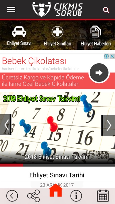 Ehliyet Sınavı-Çıkmış Sorular screenshot 2