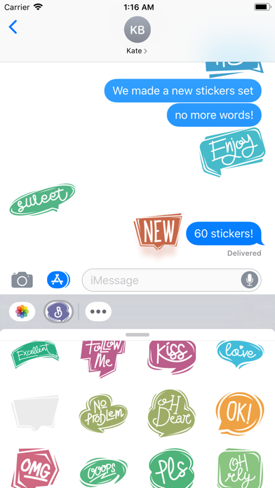 Text Bubbles screenshot 2