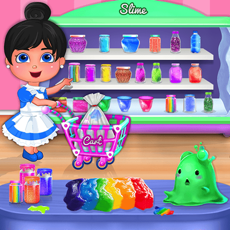 Activities of Super Slime DIY Shopping Time