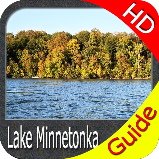 Lake Minnetonka HD GPS maps offline fishing charts