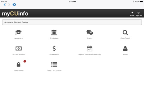 MyCUInfo screenshot 2