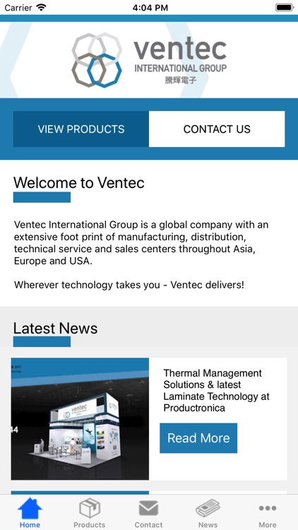 Ventec Portfolio