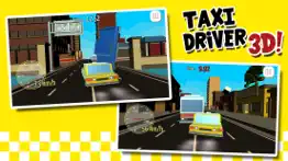 taxi driver 3d simulador coche iphone capturas de pantalla 3