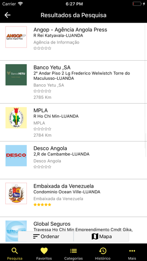 Páginas Douradas de Angola