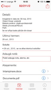 Agenda Juridica screenshot #3 for iPhone
