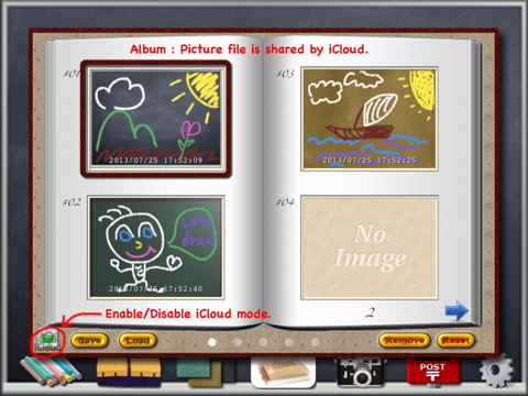 Cloud ChalkBoard for iPad screenshot 4