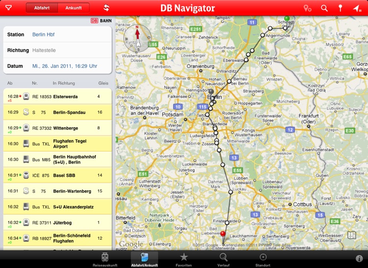 DB Navigator for iPad screenshot-3