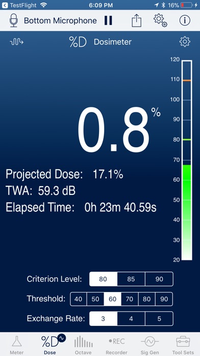 SoundMeter X screenshot 4