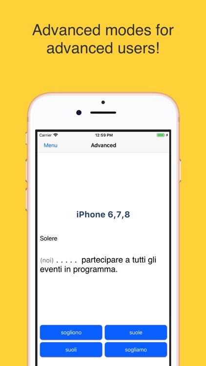 Italian Irregular Verbs screenshot-4