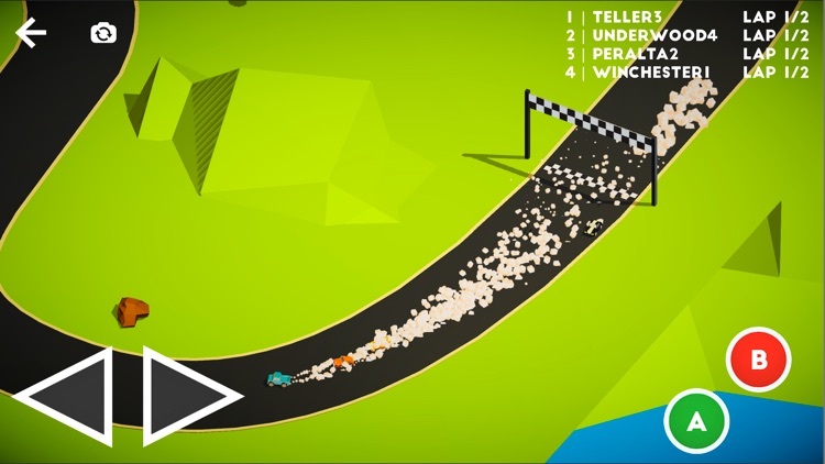 Tiny 3D Car Racing Chase Rider