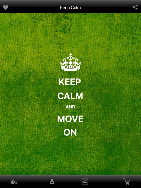 Screenshot #4 for Keep Calm and Make Poster