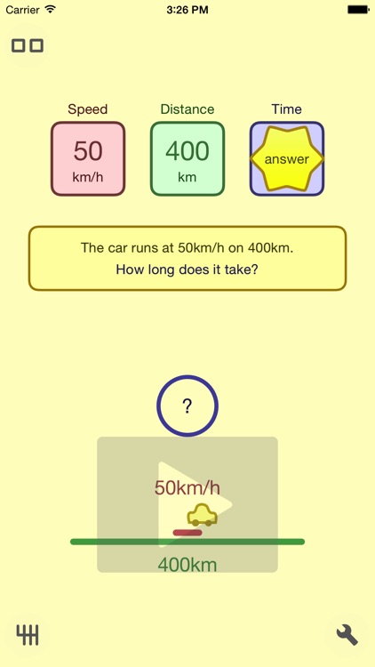 FindSpeed - distance, time and speed