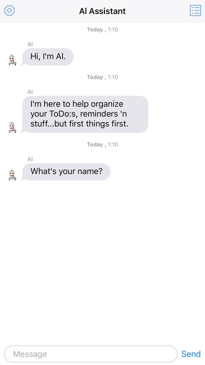 Al Assistant - Chatbot for Tasks and ToDo Lists