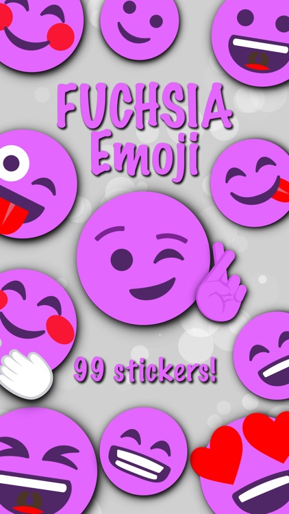 FUCHSIA Emoji • Stickers