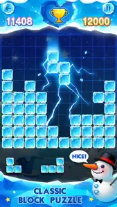 Block Puzzle Ice screenshot #2 for iPhone