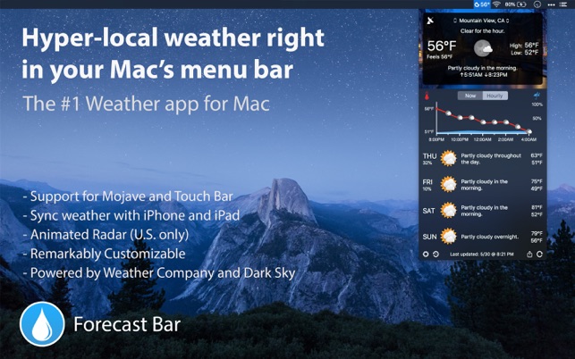 Forecast Bar 5.2.2 For Macos