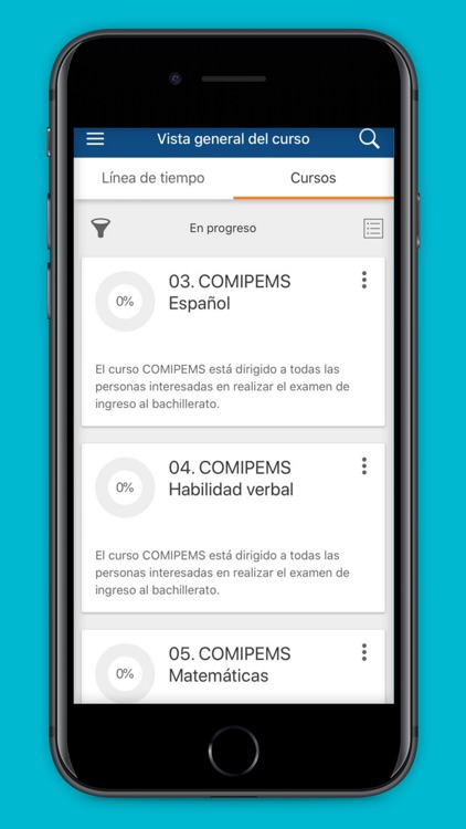 CONAMAT Elearning screenshot-3
