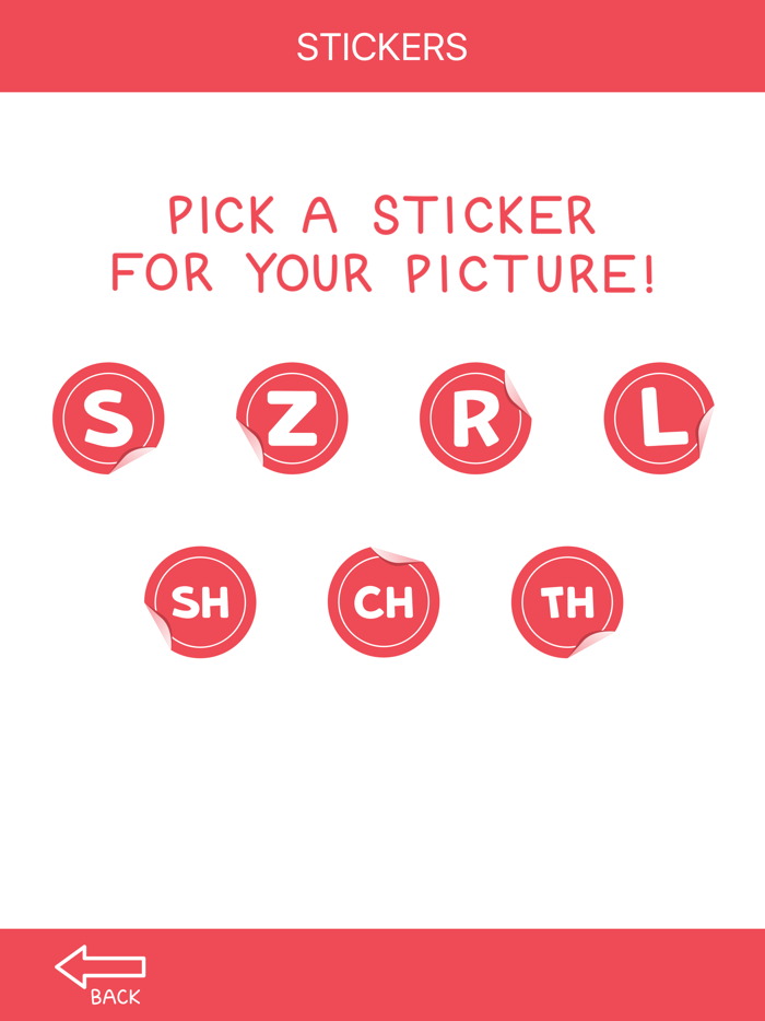 Sticker Picture Articulation