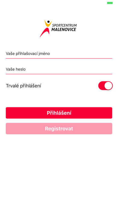 SportCentrum Malenovice Screenshot