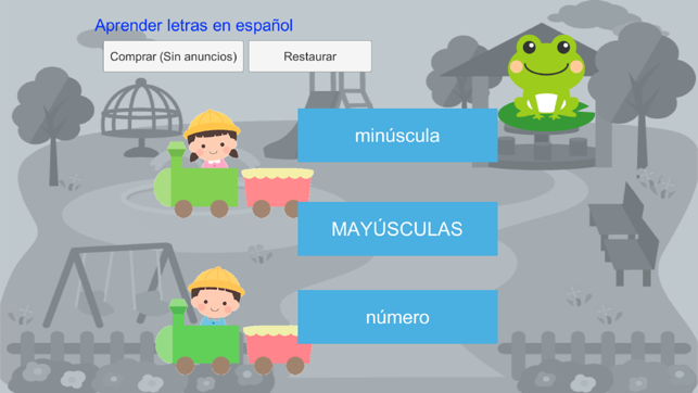 Aprender letras en español