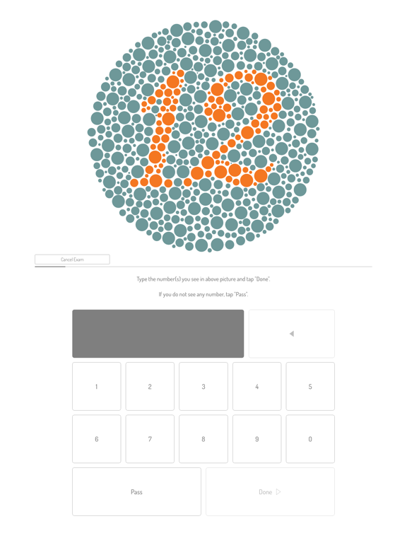 Screenshot #4 pour Color Blindness Exam