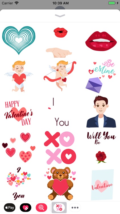 Valentine's Animated Stickers