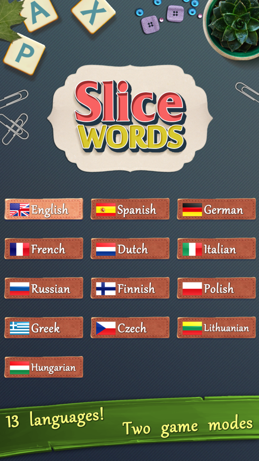 #1. Slice Words (iOS) 由: Dekovir, Inc.