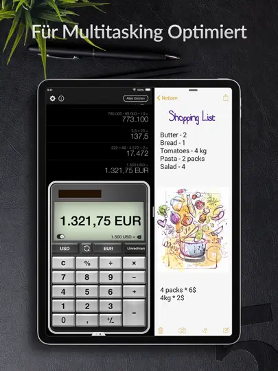 Screenshot von Taschenrechner Pro: Rechner auf dem iPhone 4