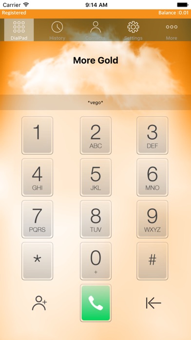 More Gold iTel Dialer screenshot 2