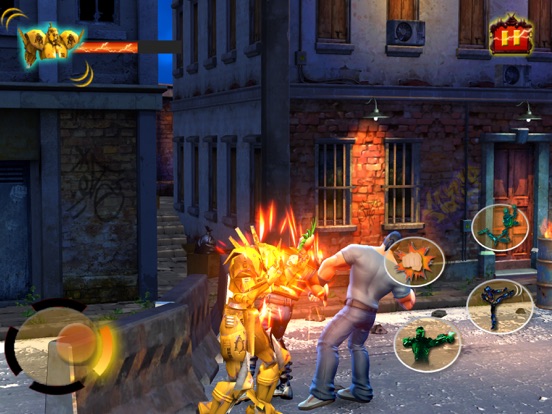 Robot Street Fight Training iPad screenshot