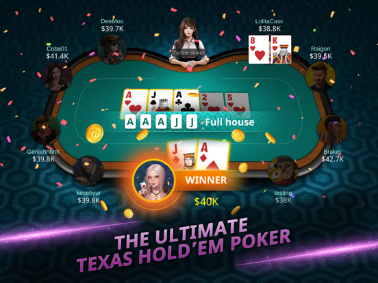 Screenshot #4 pour POKER Masters - Texas Hold'em