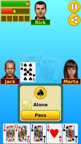 Game screenshot Euchre - Play online & offline mod apk