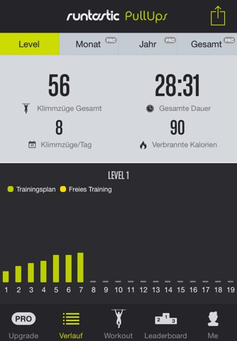 Pull-Ups Workouts & Trainer screenshot 3