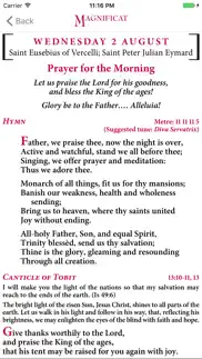 magnificat english edition iphone screenshot 2