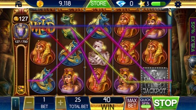 Diamond Of Cleopatra Slots screenshot 4