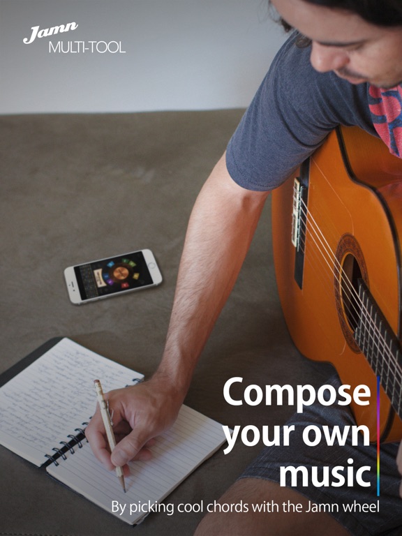 Jamn Multi-tool: Visualize music theory & get inspired to compose awesome melodies. screenshot