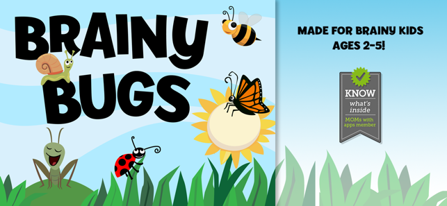 ‎Brainy Bugs: Preschool Games Screenshot