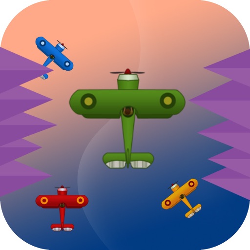 Color AirPlane Fly icon