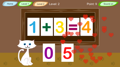 Learn math with the cat screenshot 2