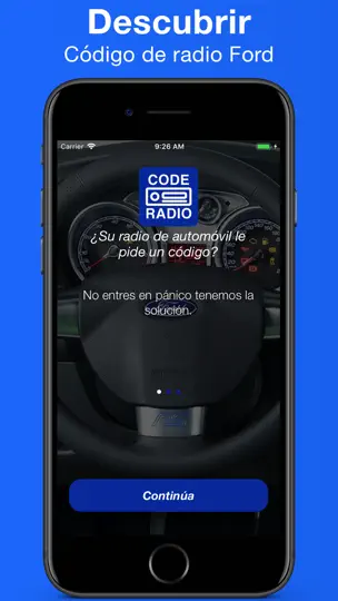 Captura de pantalla de Código Radio en iPhone 1