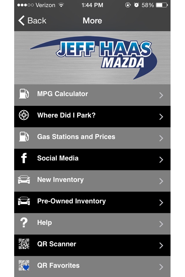 Jeff Haas Mazda screenshot 3
